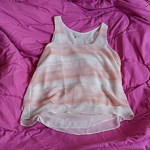 Pastel Pink Calvin Klein Jeans Tank Top